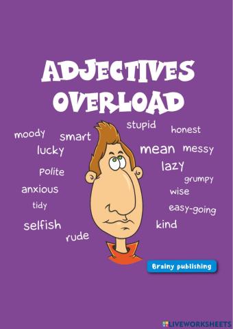 Adjectives of personality
