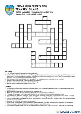 Larangan Pergaulan Bebas dan Zina