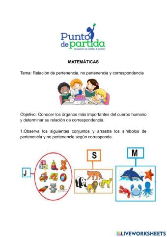 Relación de correspondencia