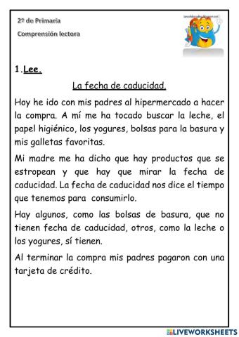 Comprensión lectora