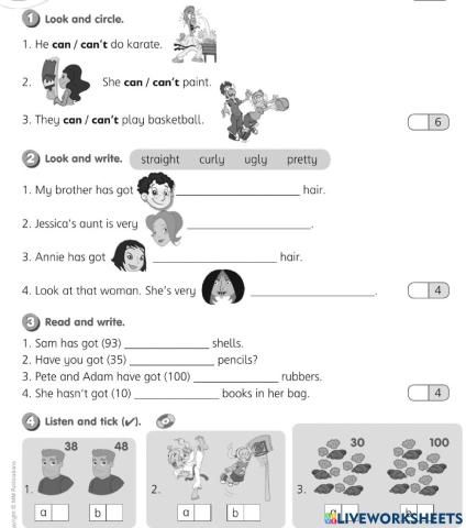 Smart Junior 3. Test 1