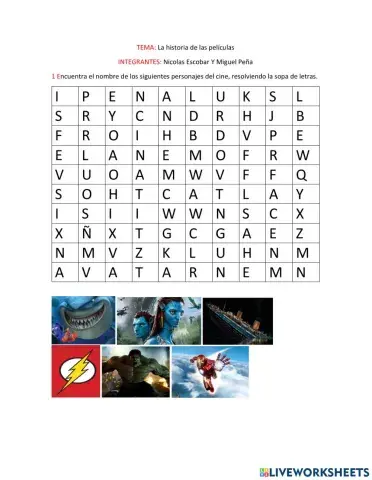 La historia de las peliculas