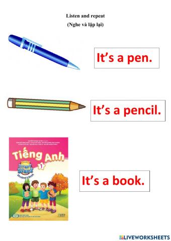 School things lesson