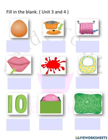 Oxford phonics 2 Unit 3& 4