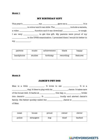 My Birthday Gift & Jamie's Pet Dog