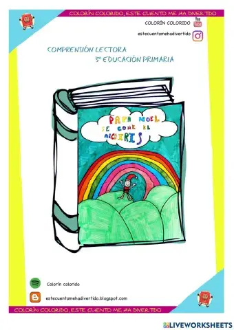 Papá Noel se come el arcoíris