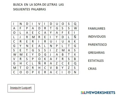 Relaciones Intraespecificas