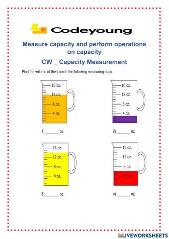 Capacity Measurement