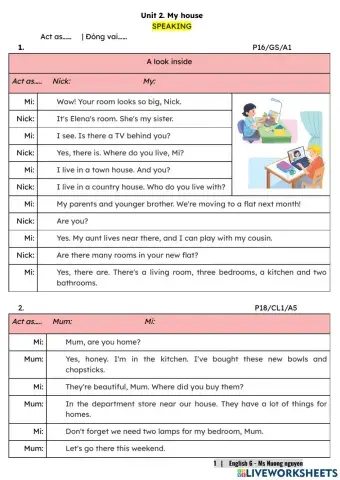 E6U2 (speaking) My house -nuongnguyen