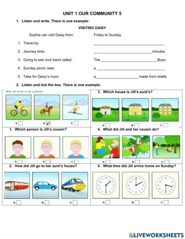 G4 u1 our community 5b