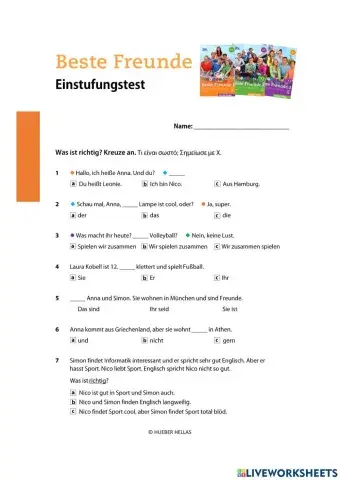 Einstufungstest A1