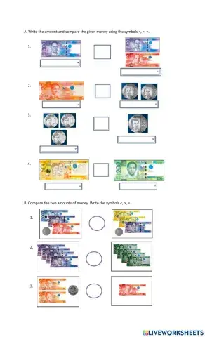 Comparing Philippine Money Values