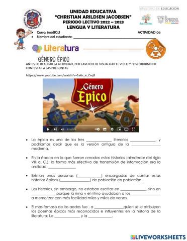 LENGUA Y LITERATURA 1roBGU-06