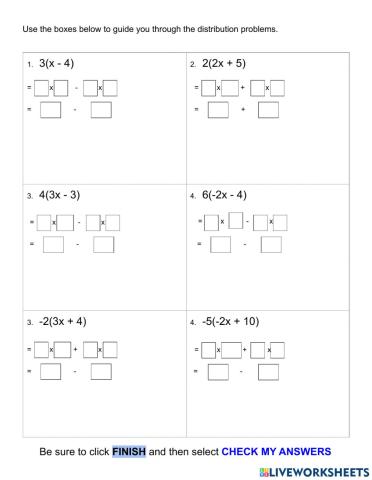 Guided Practice Distribution