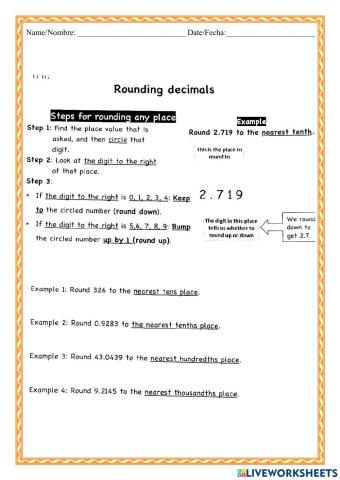 WCFMR Rounding Decimals