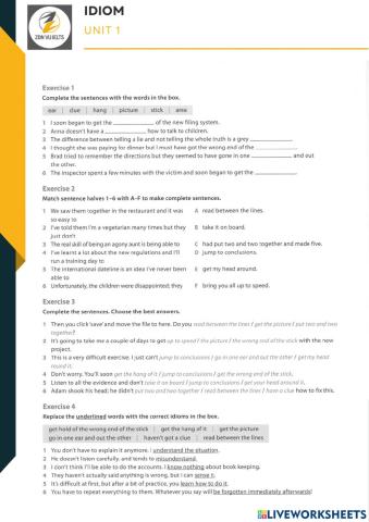 Collin - Work On Idioms