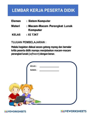 LKPD software perangkat lunak