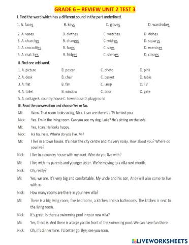 G6-review unit 2 test3