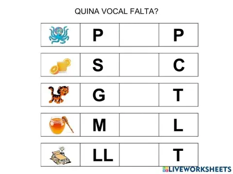 Quina vocal falta?