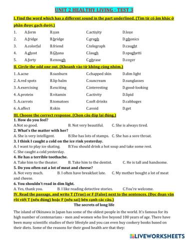 G7-review unit 2 test3