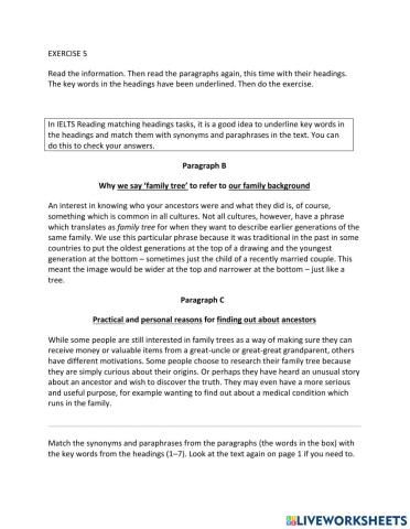 Ie1, unit 5, Reading, exercise 5