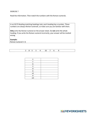 Ie1, unit 5, Reading, exercise 7