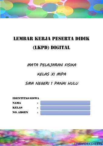 LKPD Digital Karakteristik Gelombang Mekanik