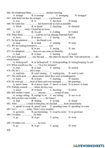 Practice for grade 12-9