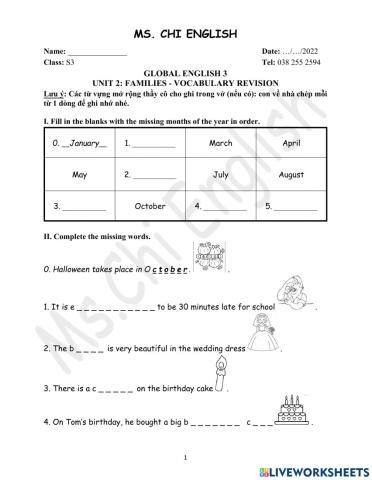 ONLINE-Foreign-W7-S3-U2-VOCAB-REVISION