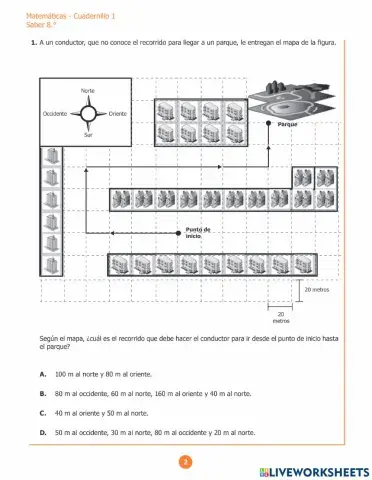 Prueba saber Matemáticas 8° 1-5
