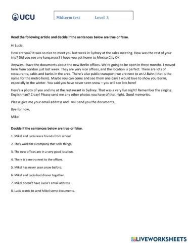 personal best B1 units 1,2 and 3