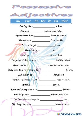 Possessives - Can-Can't