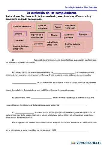 Evolucion de las computadoras