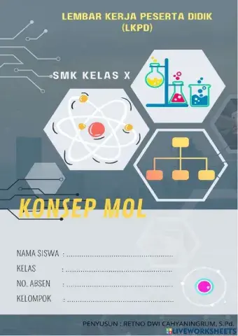 LKPD 2 Konsep Mol