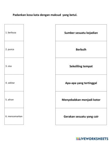 Kosa kata dan Pantun