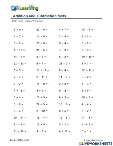 M-Addition and subtraction with regrouping