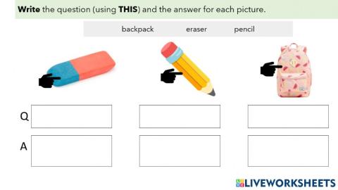 L12 - 6 - What's this, Writing