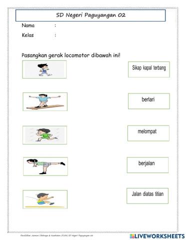 Lokomotor & non lomotor