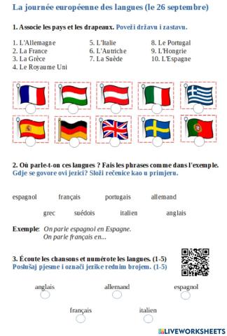 Journee europeenne des langues