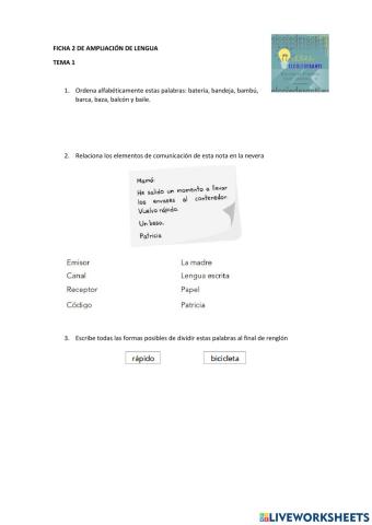 Ficha ampliación tema 1