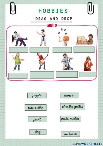 Hobbies- Unit 2