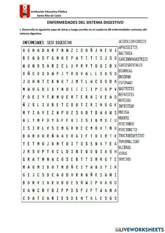 Enfermedades del Sistema Digestivo