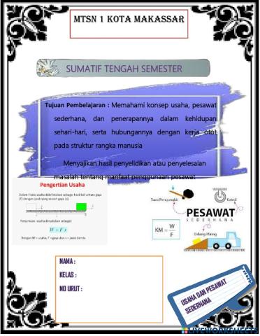 Sumatif tengah semester