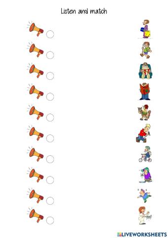 listen and match free time 2