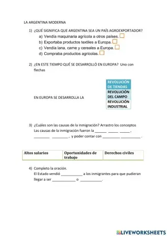 la argentina moderna