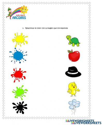 Relaciona els colors