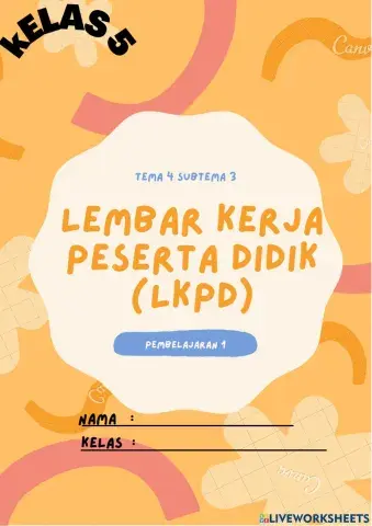 Lkpd tema 4 sebutema 3 kelas 5