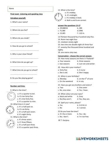 Conversation and time