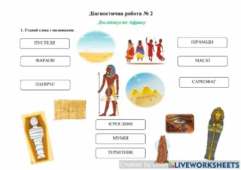 Діагностична робота №2 Африка