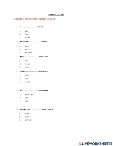 Tieng anh 1.1 fpoly unit 6